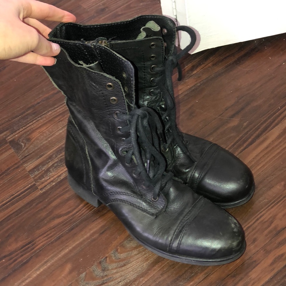 Steve Madden Combat Boots